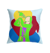 Singing Girl Indoor Pillow - Beyond T-shirts
